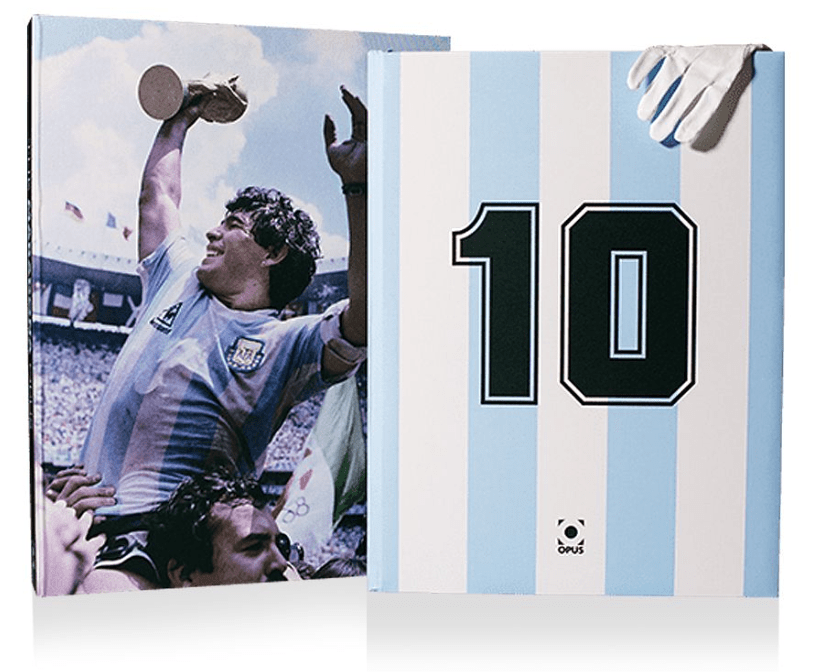 Diego Maradona Limited Edition Signed Opus Book - Memorabilia Framers Shop
